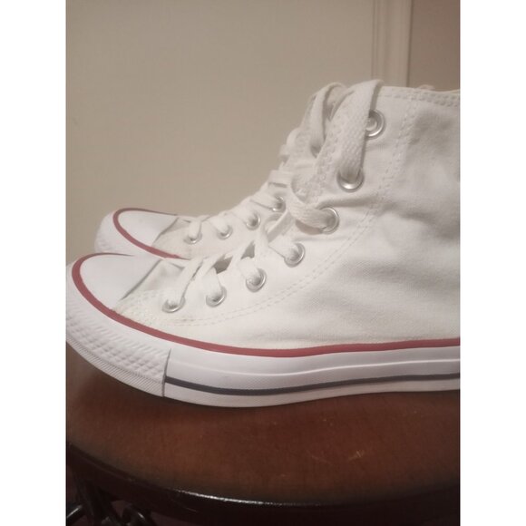 Converse White High-Top Athletic Shoes - Picture 7 of 14